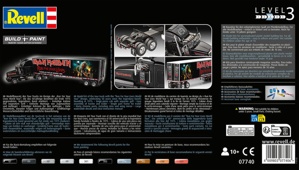 RAG07740 - Revell 1/32 Tour Truck "Iron Maiden" (50th Anniversary)