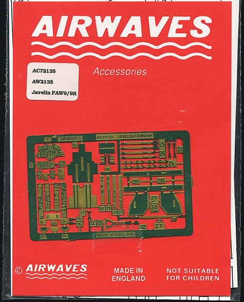 ARWAEC72135 - Airwaves 1/72  Gloster Javelin FAW 9/9R