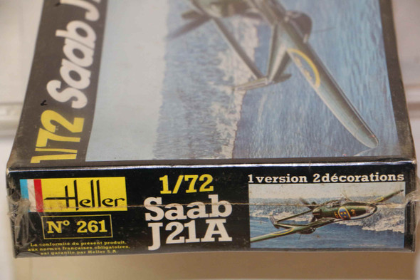 HEL261 - Heller - 1/72 Saab J21A WWHP119865