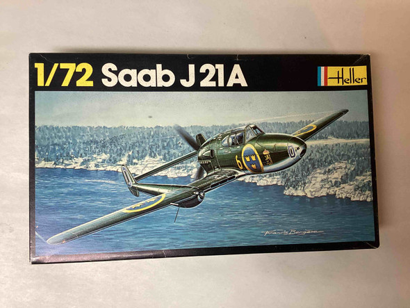 HEL261 - Heller - 1/72 Saab J21A WWHP119865
