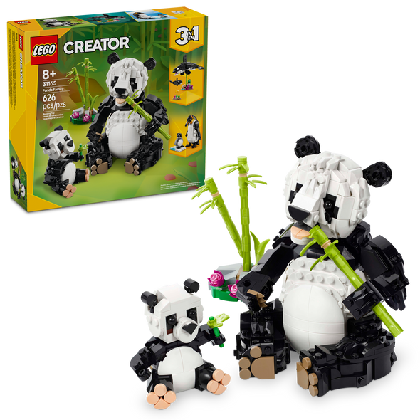 LEG31165 - LEGO Creator Wild Animals Panda Family