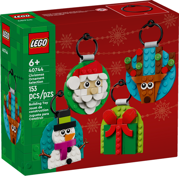 LEG40744 - LEGO Christmas Ornament Selection