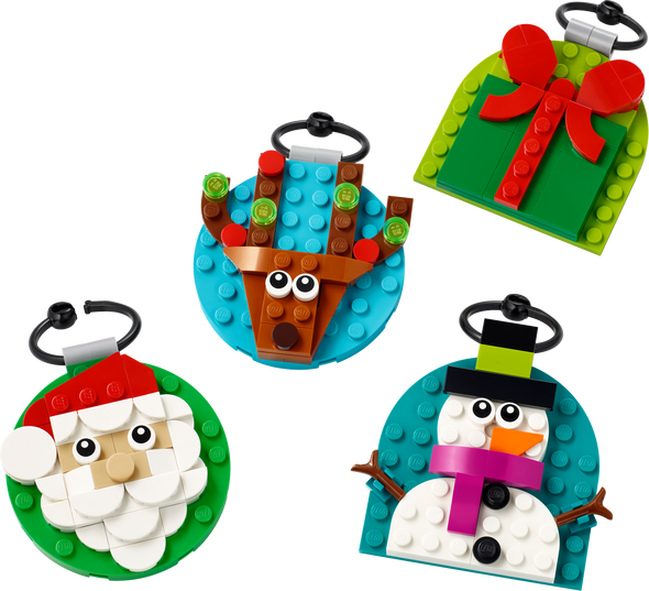 LEG40744 - LEGO Christmas Ornament Selection