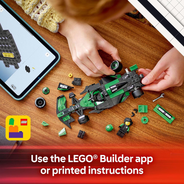 LEG6527004 - LEGO Speed Champions Sauber Racing Team C44 F1® Race Car KICK