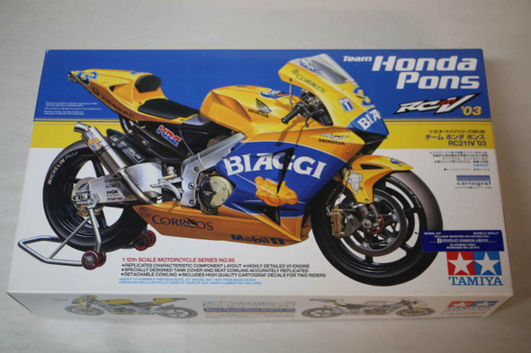 TAM14095 - Tamiya - 1/12 Honda RC211V Team Honda Pons WWHP119931