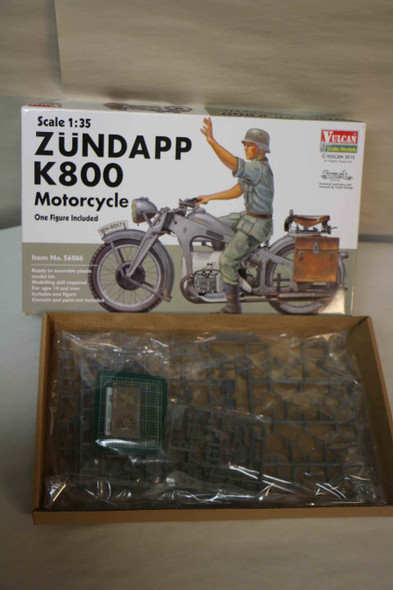 VUL56006 - Vulcan Scale Models 1/35 Zundapp K800 Motorcycle WWHP119955