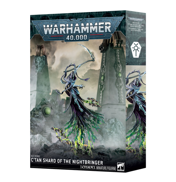 GAM49-50 - Games Workshop Warhammer 40K Necrons C'Tan Shard of the Nightbringer