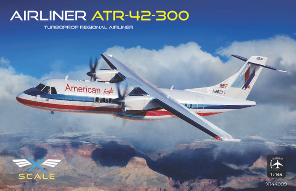 XSC144009 - X Scale Models ATR-42-300 American