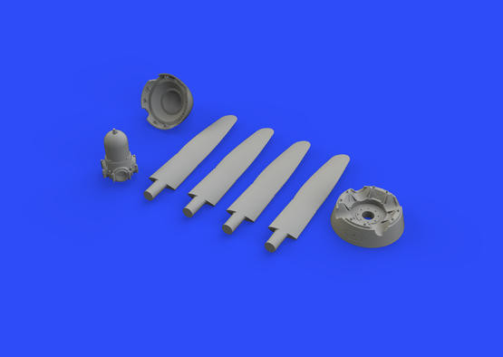 EDU648347 - Eduard Brassin 1/48 P-51D Hamilton Standard propeller