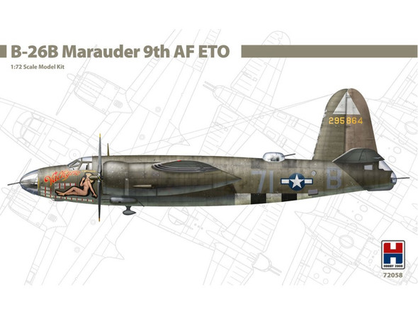H2K72058 - Hobby 2000 1/72 B-26B Marauder 9th Air Force MTO