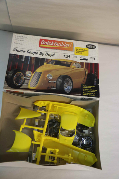 TES5202- Testors -1/24 1991 Aluma Coupe By Boyd Coddington QuickBuilder  WWHP119975