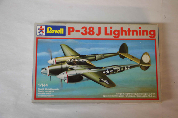 Revell 1/32 P-38J Lightning 4700 - Sealed Mint - Wheels & Wings