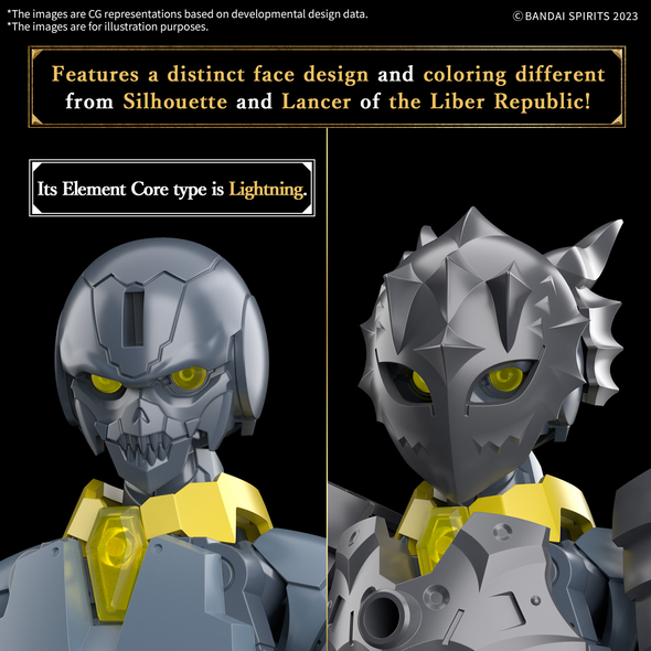 BAN5068587 - Bandai 30MF Rosan Lancer