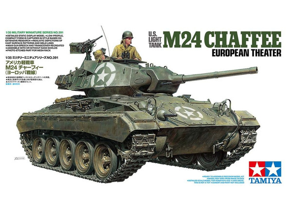 TAM35391 - Tamiya 1/35 M24 Chaffee European Theater