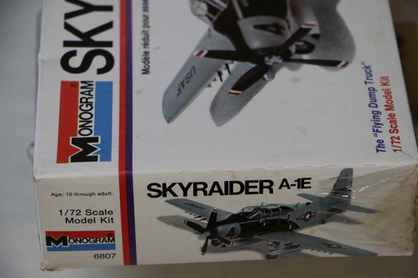 MON6807 - Monogram 1/72 Skyraider A-1E WWHP112232
