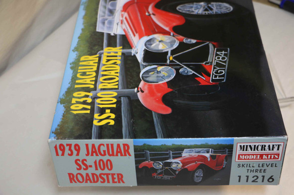 MIN11216 - Minicraft 1/16 1939 Jaguar SS-100 Roadster WWHP112246