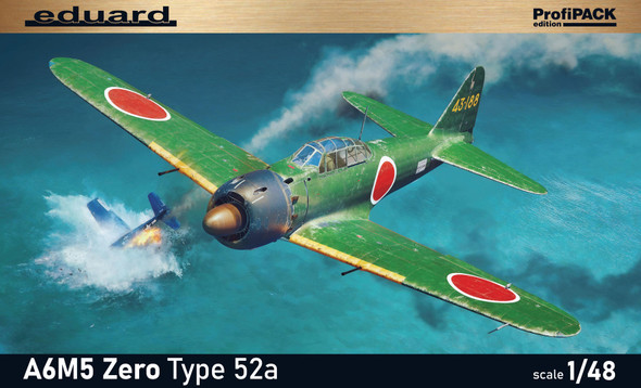 EDU82216 - Eduard 1/48 A6M5 Zero Type 52a ProfiPACK