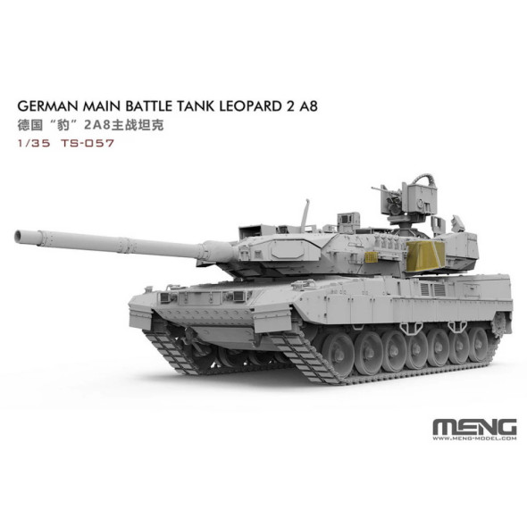 MENTS-057- Meng 1/35 German Main Battle Tank Leopard 2A8