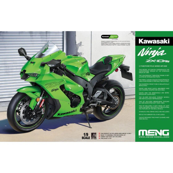 MENMT-008 - Meng 1/9 Kawasaki Ninja ZX-10RR