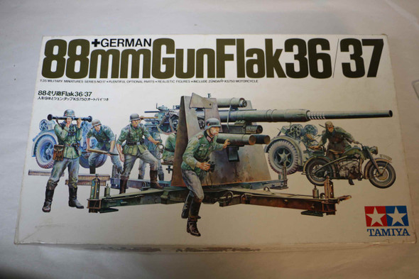 TAMMM117 - Tamiya 1/35 German 88mm Flak 36/37 WWHP112314