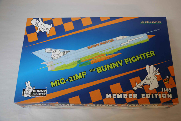 EDUBFCOO1 - Eduard 1/48 MiG-21MF The Bunny Fighter Bunny Fighter Club Founder Edition  WWHP112366
