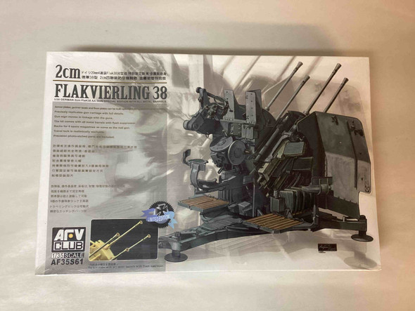 AFVAF35S61 - AFV Club 1/35 2cm Flak 38 Quad w/metal barrels - WWHP112387