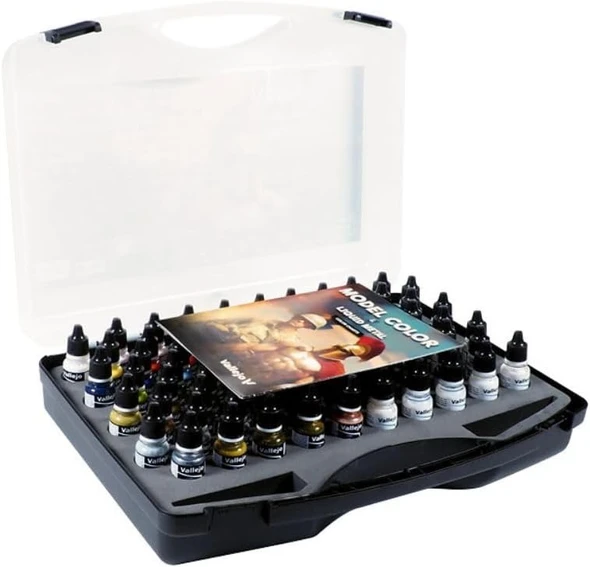 VLJ70252 - Vallejo Basic Case 75 Colours + 5 Auxiliary