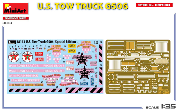 MIA38113 - Miniart 1/35 U.S. TOW TRUCK G506. SPECIAL EDITION