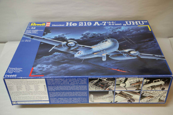 RAG04666 - Revell - 1/32 Heinkel He-219 A-7 (A-5 A-2 late) UHU WWHP112514