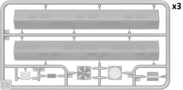 MIA35650 - Miniart 1/35 VENTILATION SHAFT SET