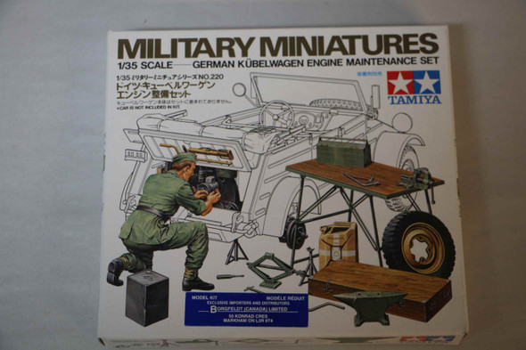 TAM35220 - Tamiya - 1/35 Kubelwagen Maintenance Set WWHP112543