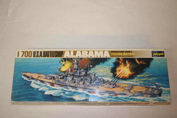 HASWL-B121 - Hasegawa 1/700 U.S.A. Battleship Alabama