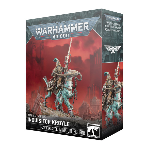 GAM68-14 - Games Workshop Warhammer 40K Imperial Agents Inquisitor Kroyle