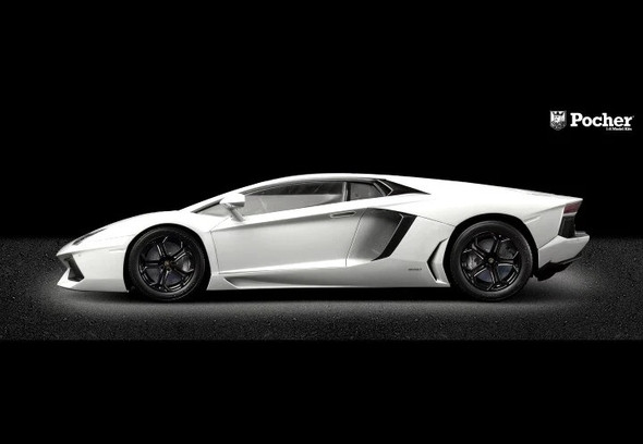 POCHK100- Pocher 1/8 Lamborghini Aventador LP 700-4 Orange