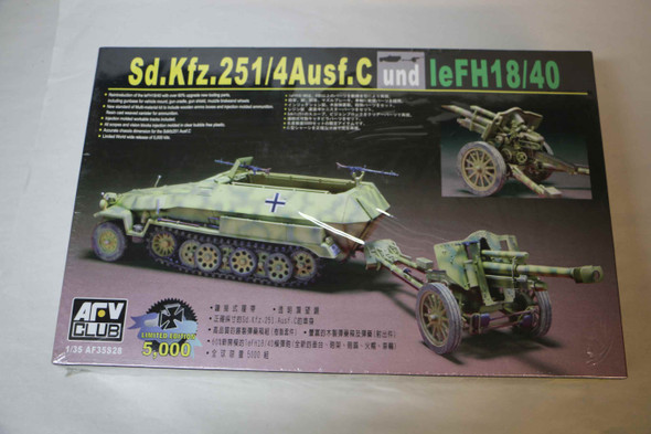 AFVAF35S28 - AFV Club 1/35 Sd.Kfz.251/4Ausf.C FH18/40   WWHP112570