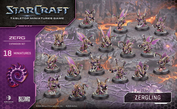Archon Studio Starcraft Zerg Zergling Expansion Set - ACSSCMG0008