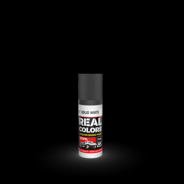 AKIRC827 - AK Interactive Real Colors Solid White 17 ml.