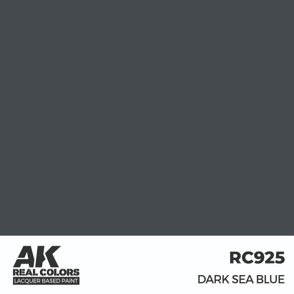 AKIRC925 - AK Interactive Real Colors Dark Sea Blue 17 ml.