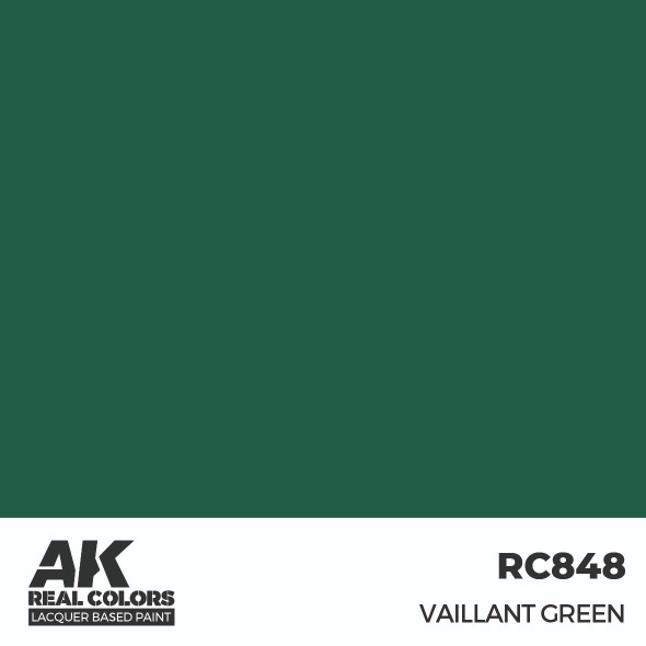 AKIRC848 - AK Interactive Real Colors Vaillant Green 17 ml.