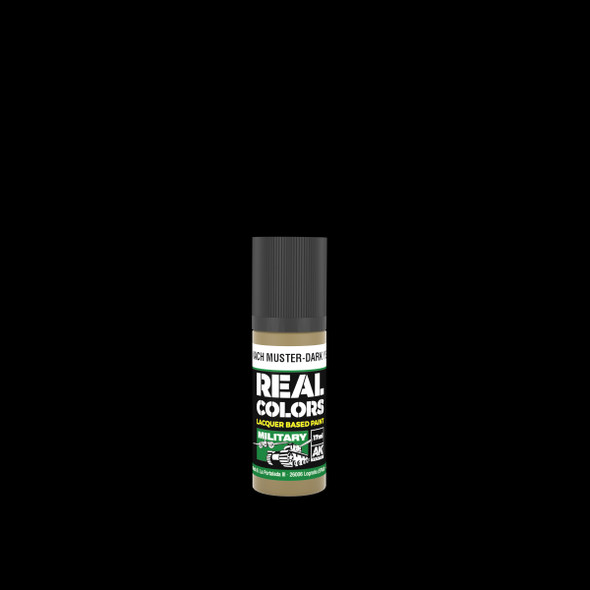 AKIRC858 - AK Interactive Real Colors Dunkelgelb Nach Muster-Dark Yellow acc. to Sample 17 ml