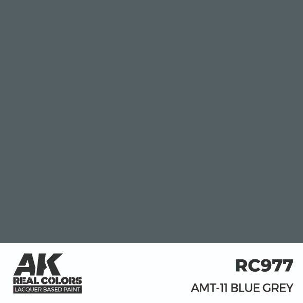 AKIRC977 - AK Interactive Real Colors AMT-11 Blue Grey 17 ml.