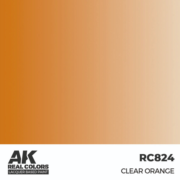 AKIRC824 - AK Interactive Real Colors Clear Orange 17 ml.