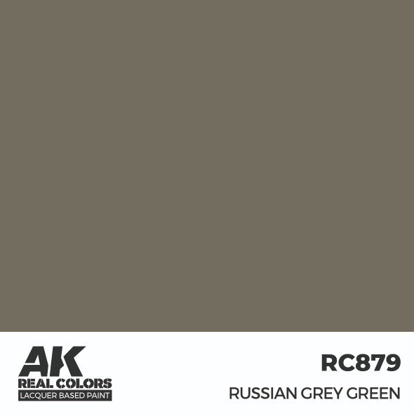 AKIRC879 - AK Interactive Real Colors Russian Grey Green 17 ml.