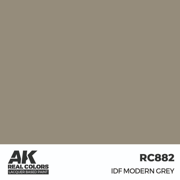 AKIRC882 - AK Interactive Real Colors IDF Modern Grey 17 ml.