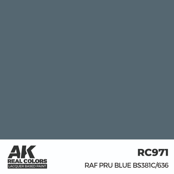 AKIRC971 - AK Interactive Real Colors RAF PRU Blue BS381C/636 17 ml.