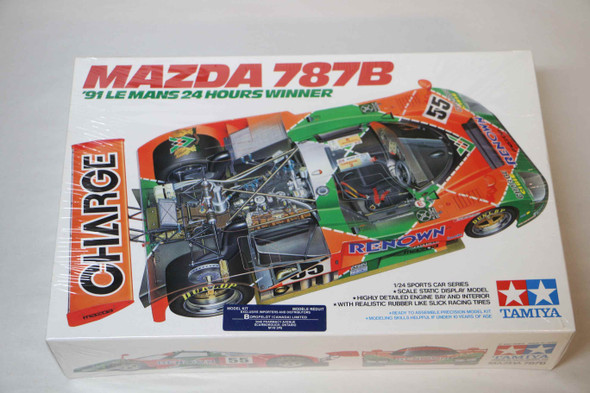 TAM24112 - Tamiya 1/24 Mazda 787B 91 Le Mans 24 Hours Winner Renown WWHP112615
