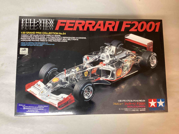 TAM20054 - Tamiya - 1/20 Ferrari F2001 'Full-View' - WWHP112643