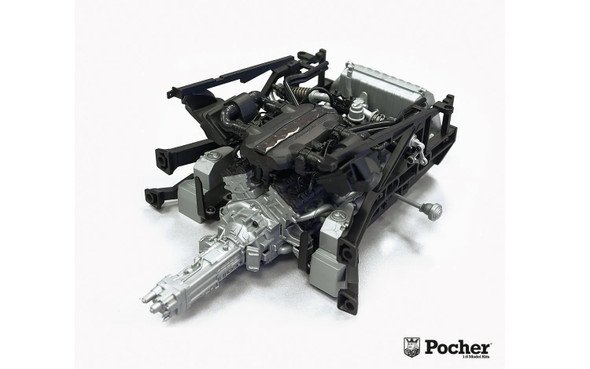 POCHK100- Pocher 1/8 Lamborghini Aventador LP 700-4 Orange