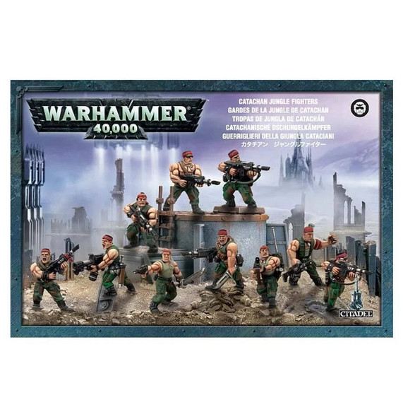 Games Workshop Warhammer 40K Catachan Heavy Weapon Squad