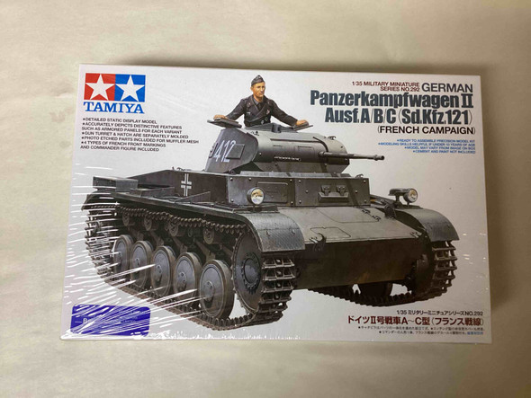 TAM35292 - Tamiya - 1/35 Panzer II Ausf.A/B/C (French Campaign) - WWHP112715